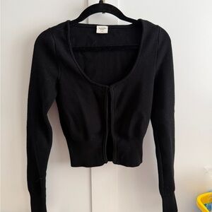 Abercrombie & Fitch Black Knit Top